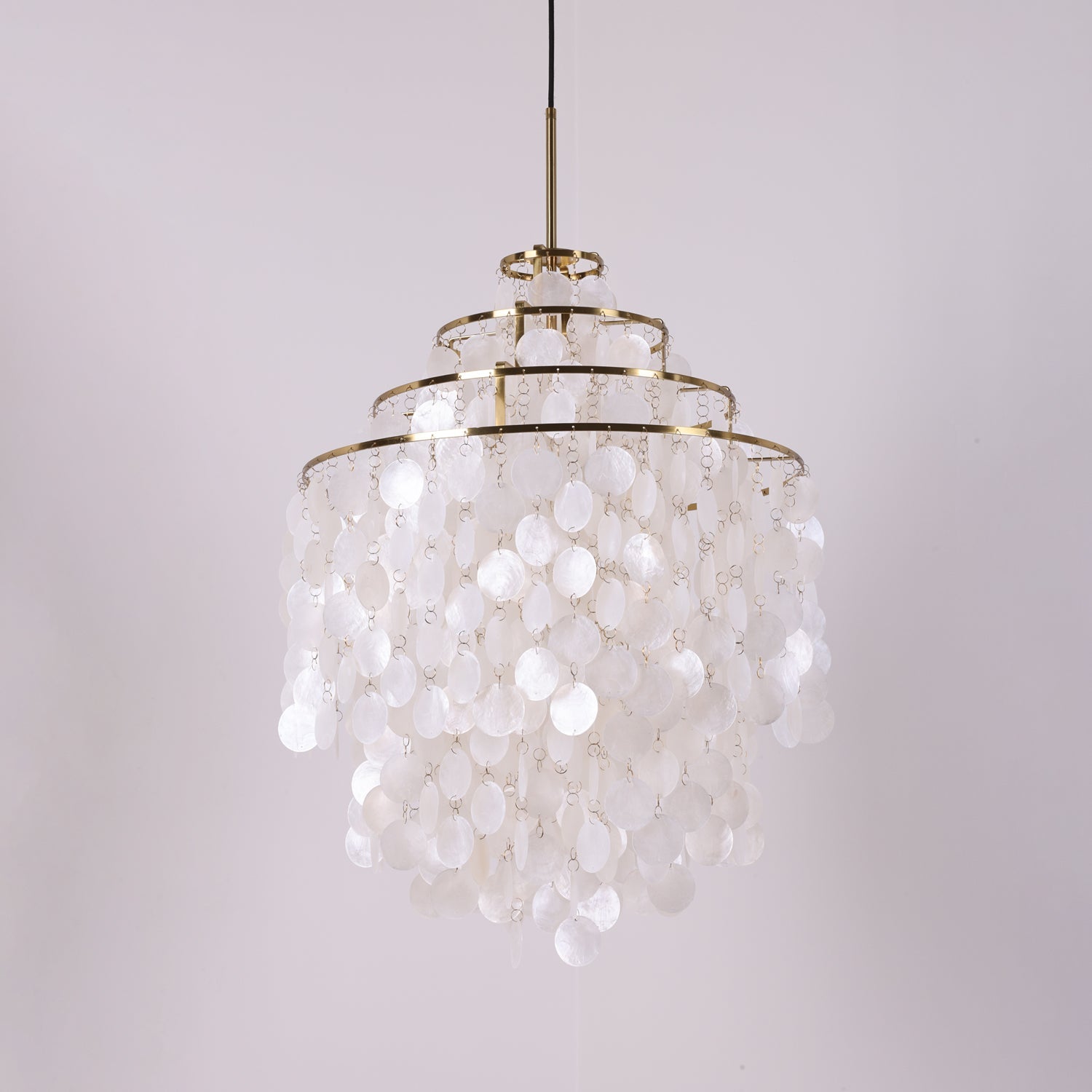 Round Shell Chandelier - Lamp Outdoor