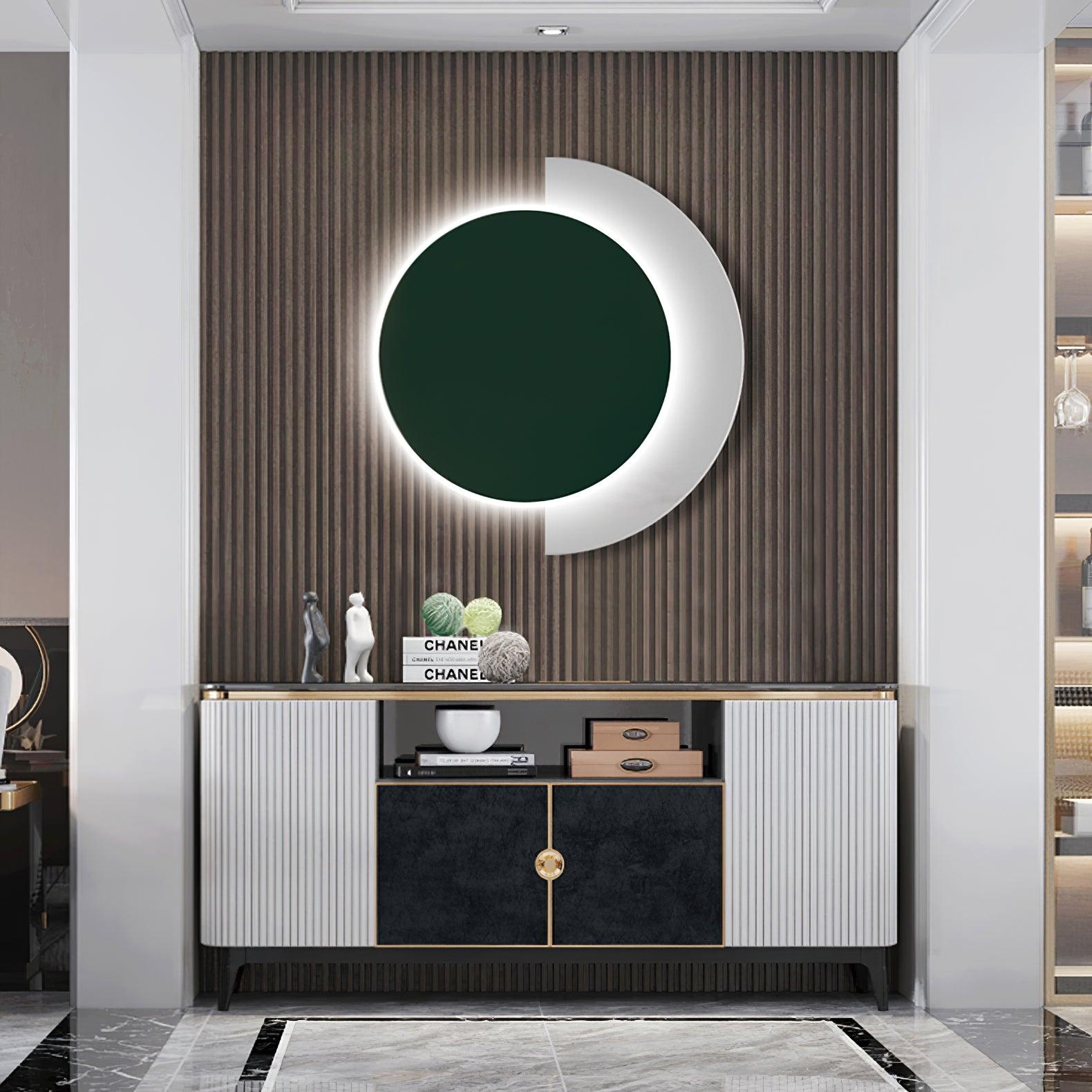 Rounded Abstract Art Sconce - Lamp Outdoor