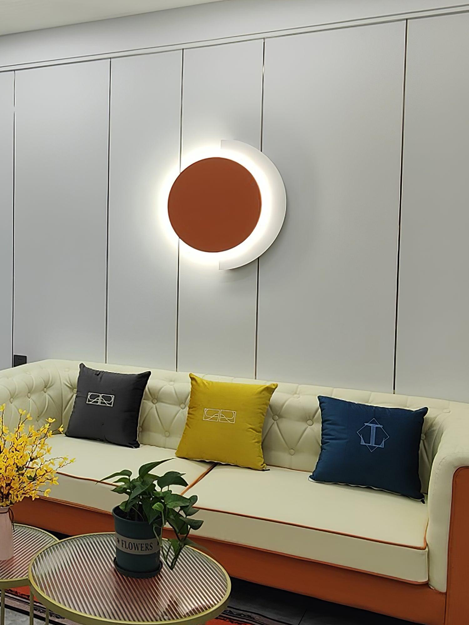 Rounded Abstract Art Sconce - Lamp Outdoor