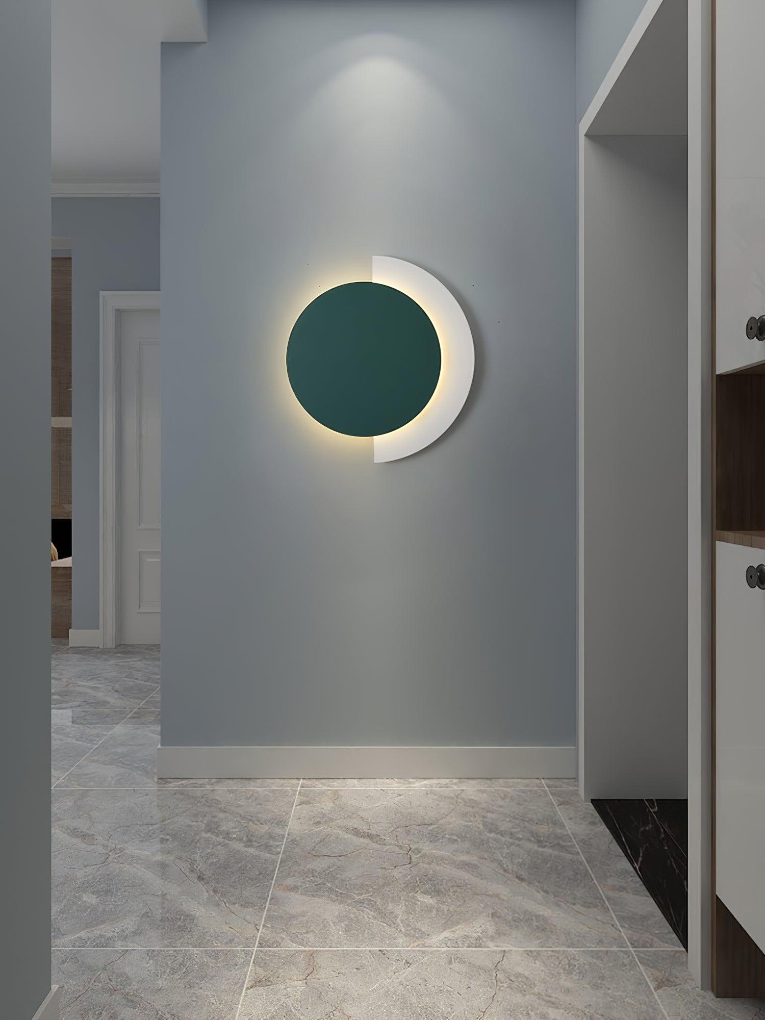Rounded Abstract Art Sconce - Lamp Outdoor