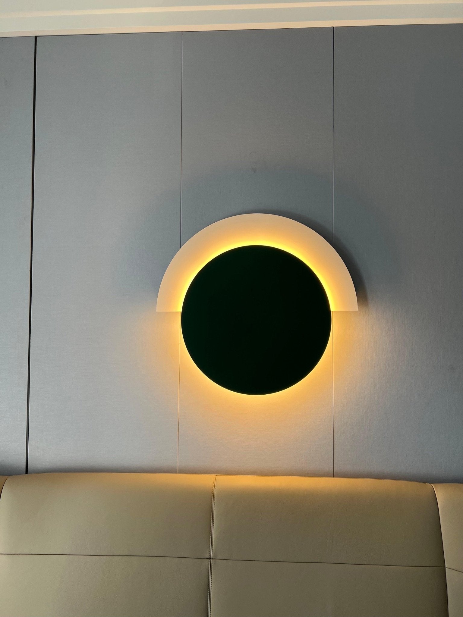 Rounded Abstract Art Sconce - Lamp Outdoor