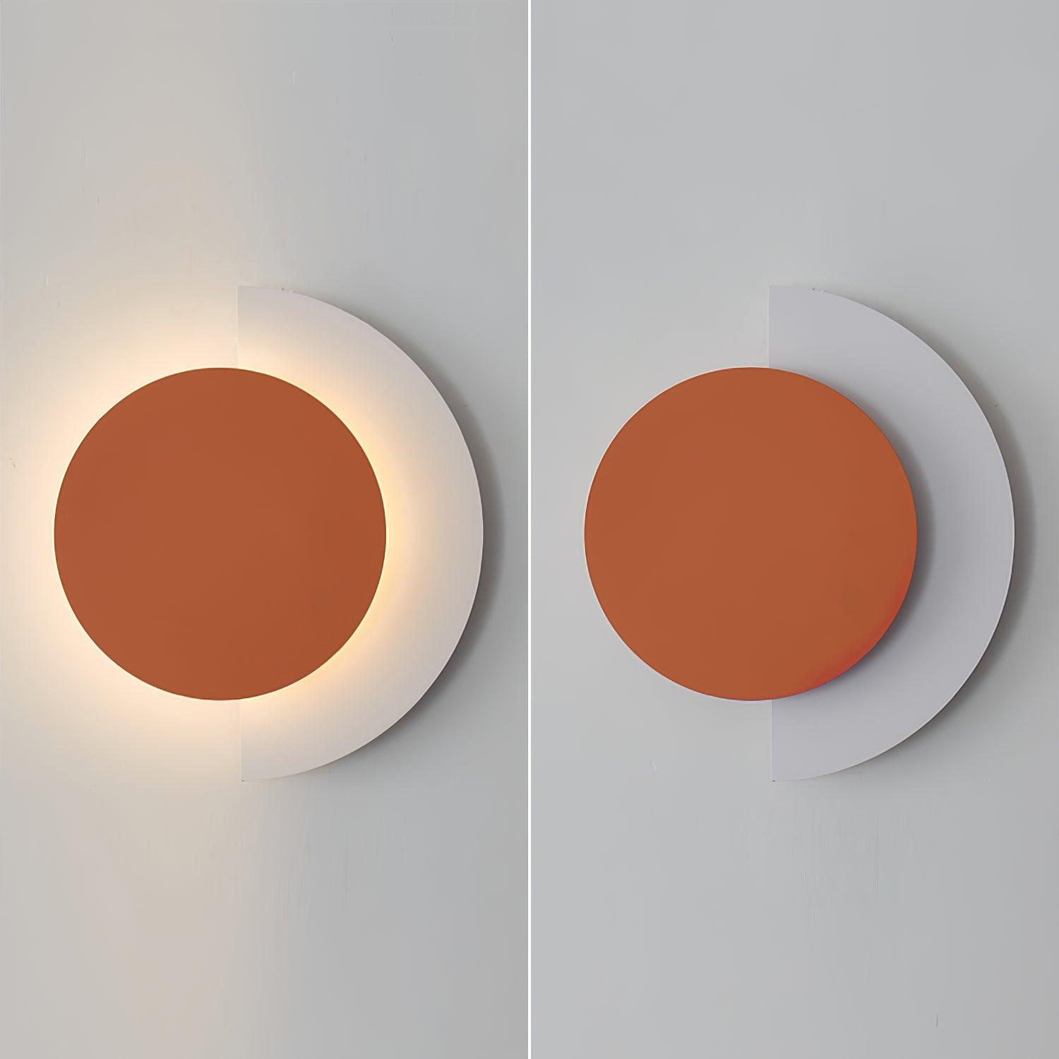 Rounded Abstract Art Sconce - Lamp Outdoor