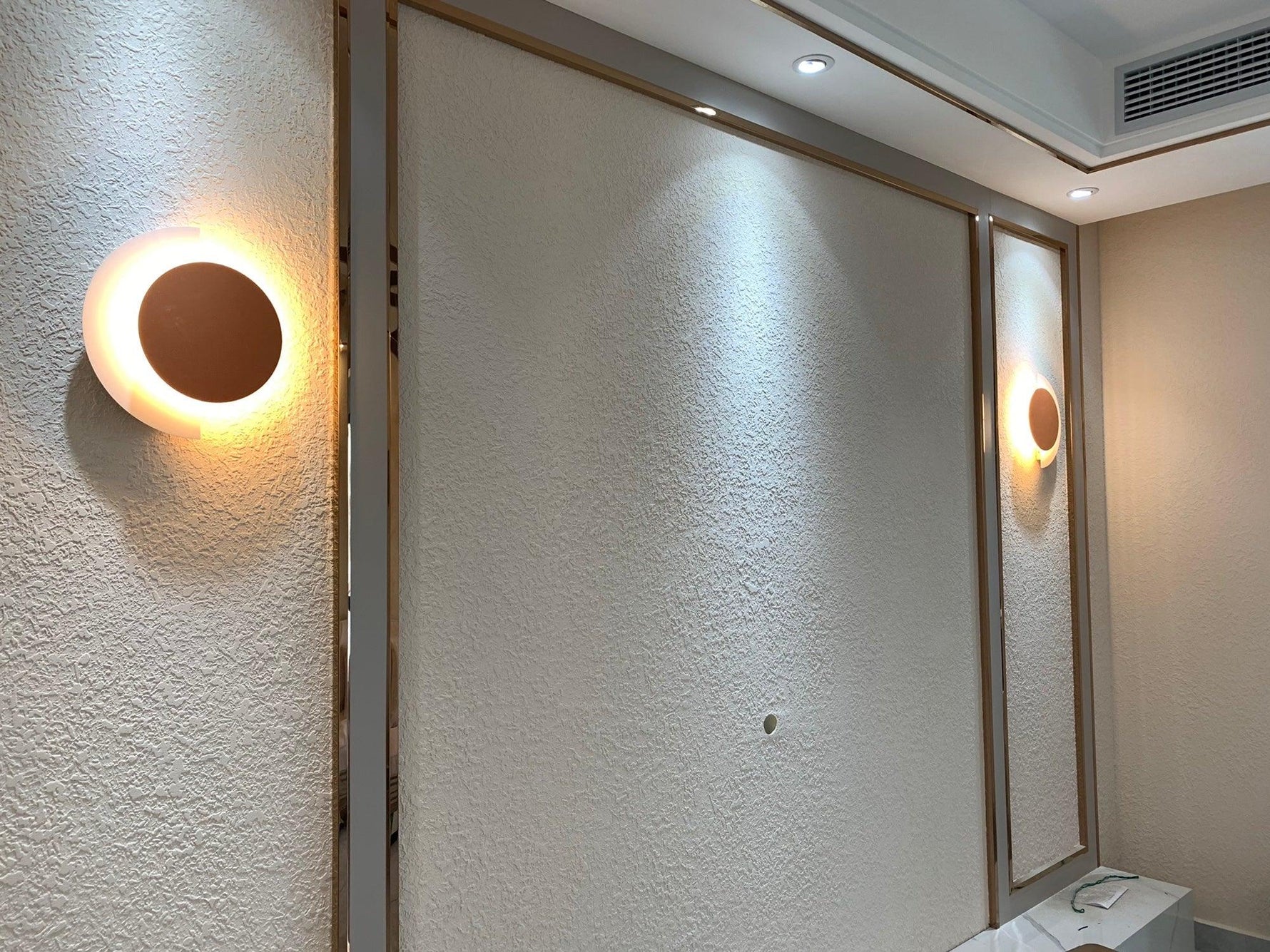 Rounded Abstract Art Sconce - Lamp Outdoor