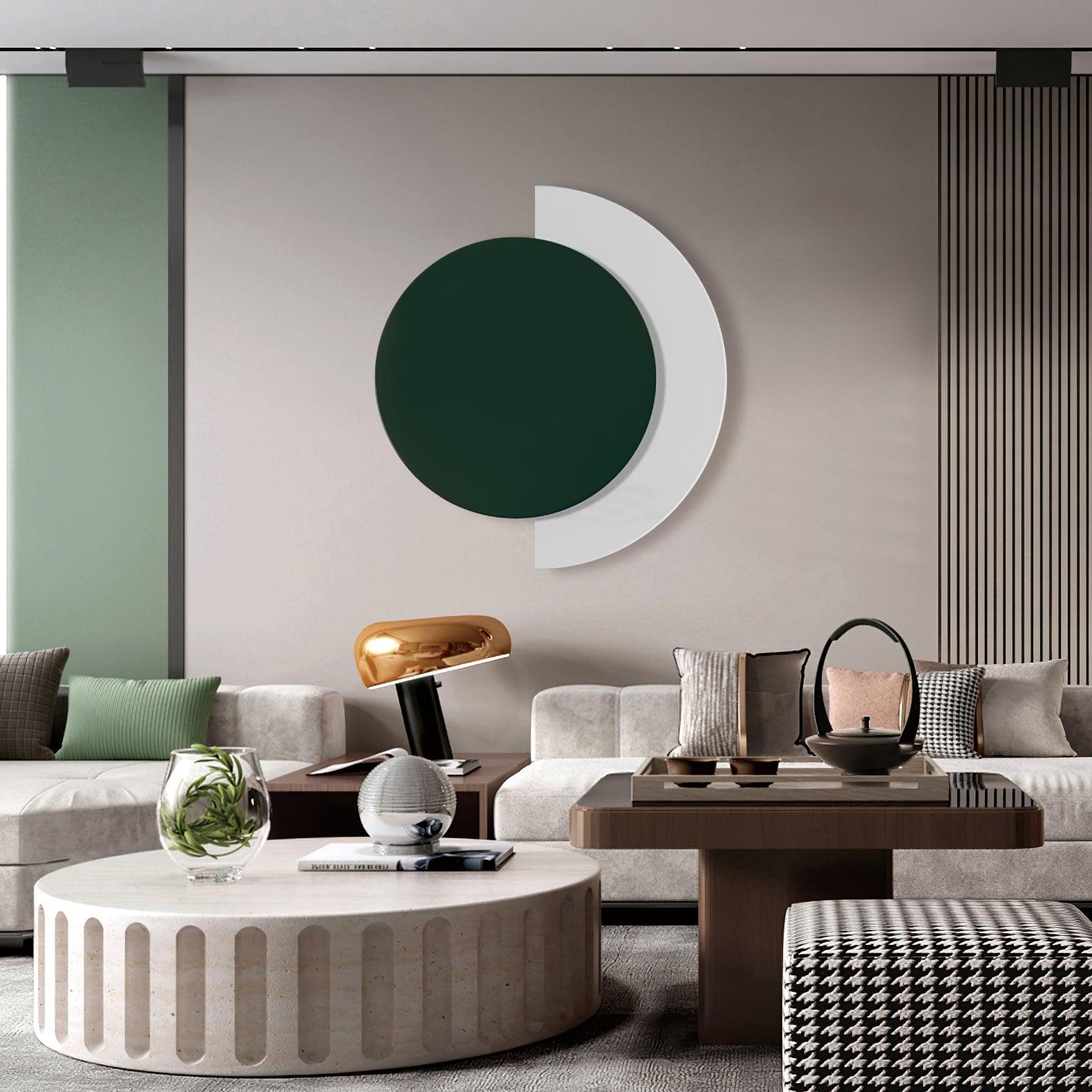 Rounded Abstract Art Sconce - Lamp Outdoor