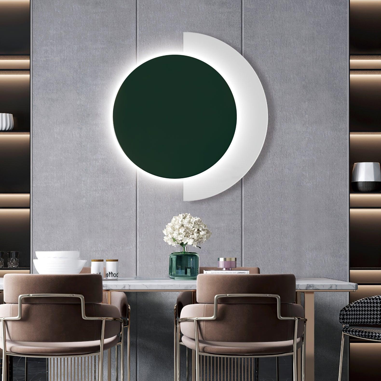 Rounded Abstract Art Sconce - Lamp Outdoor