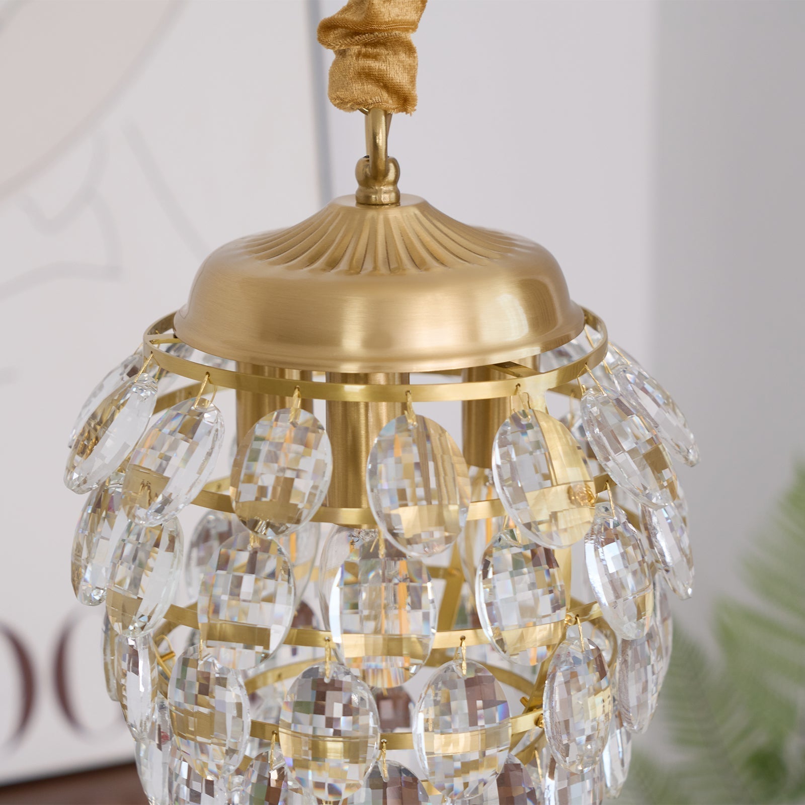 Roxanne Crystal Pendant Light - Lamp Outdoor