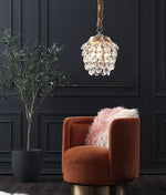 Roxanne Crystal Pendant Light - Lamp Outdoor