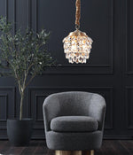 Roxanne Crystal Pendant Light - Lamp Outdoor