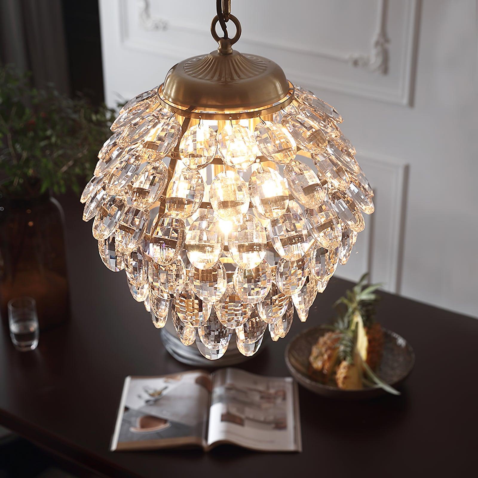 Roxanne Crystal Pendant Light - Lamp Outdoor