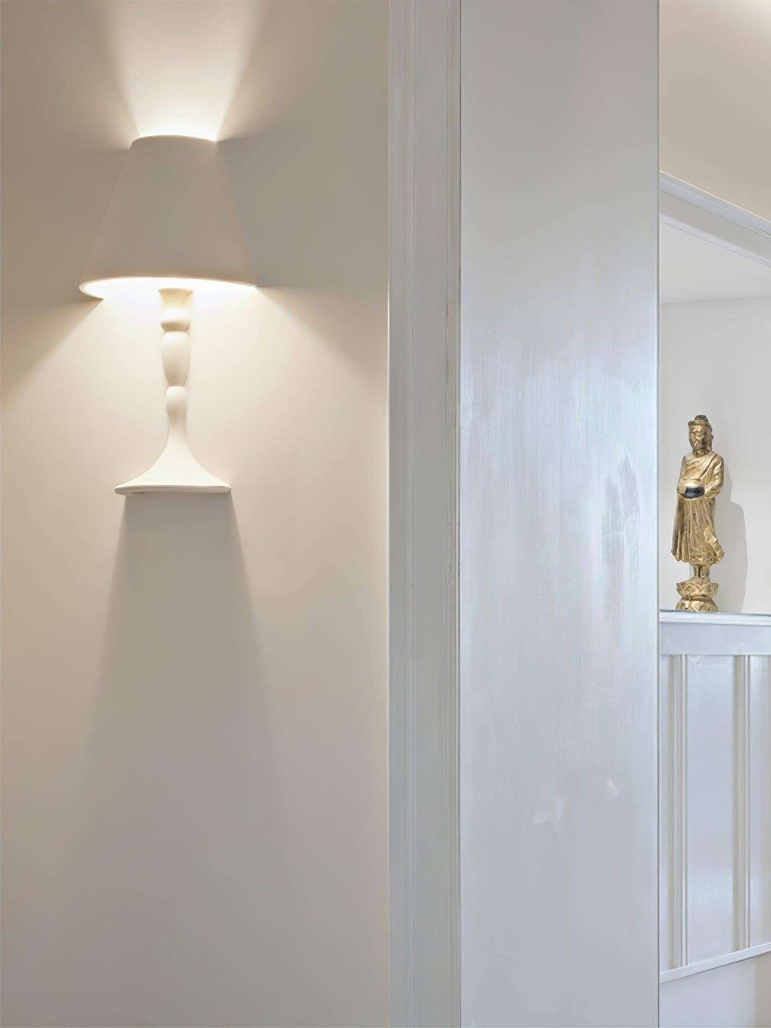 Colora Individual Creativity Picture Metal Plaster Wall Lamp - Lamp Outdoor