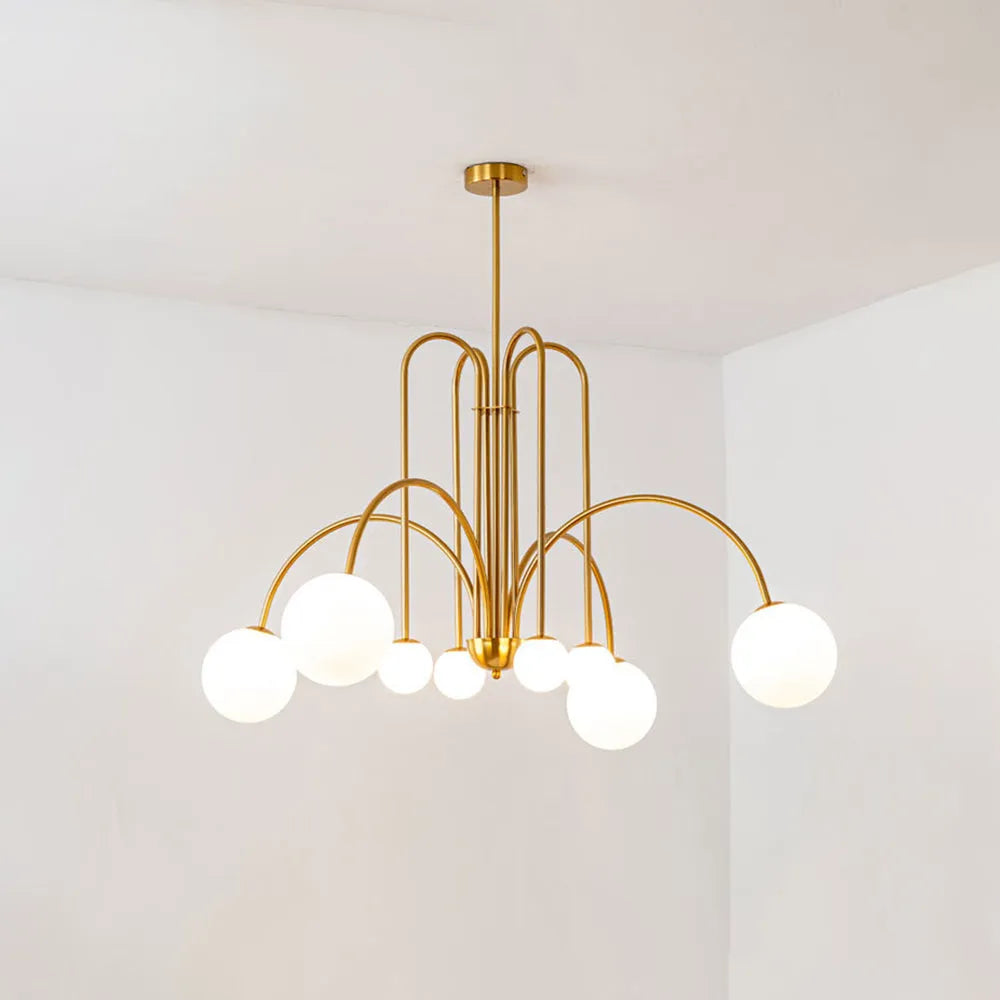 Monica Pendant Light Double Layer Glass Bubble - Lamp Outdoor