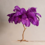 O'Moore Nordic Luxury Unique Ostrich Feather Floor Lamp/Table Lamp - Lamp Outdoor