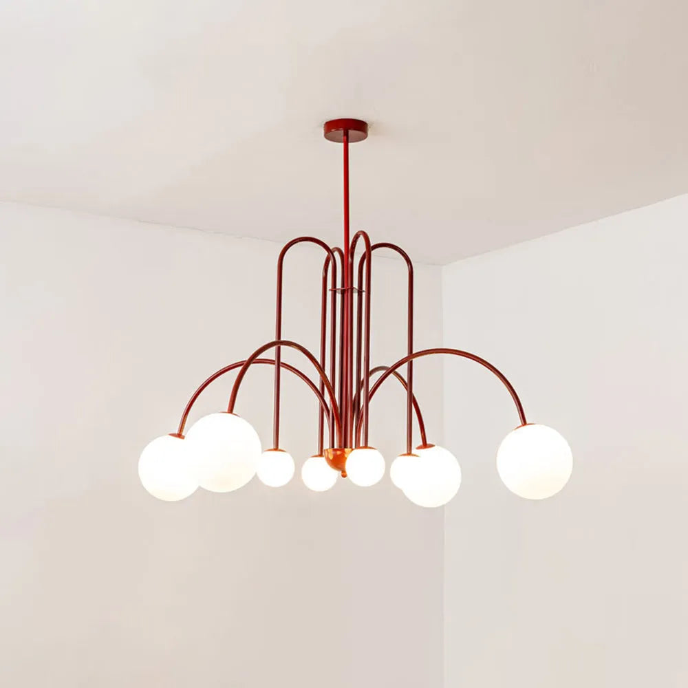 Monica Pendant Light Double Layer Glass Bubble - Lamp Outdoor