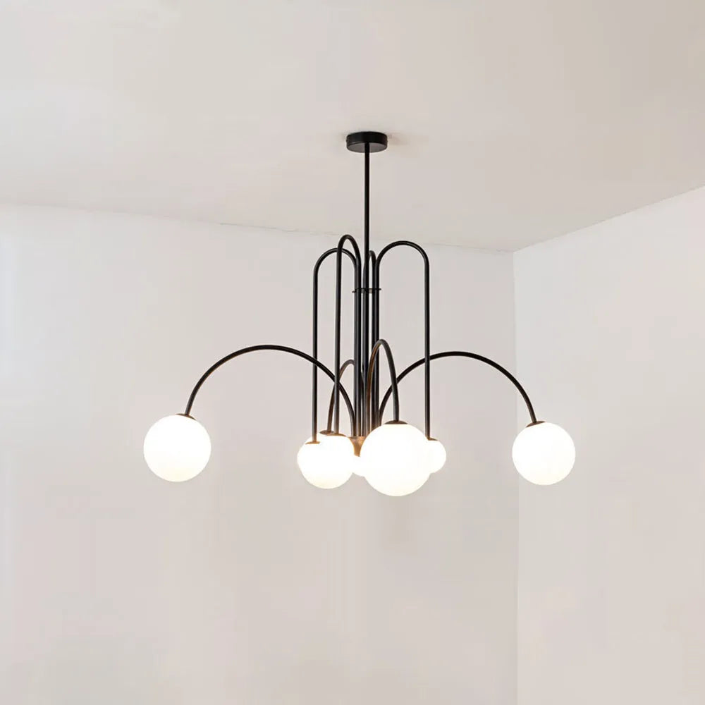 Monica Pendant Light Double Layer Glass Bubble - Lamp Outdoor