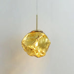 Lava Glass Pendant Light, 4 Colour - Lamp Outdoor