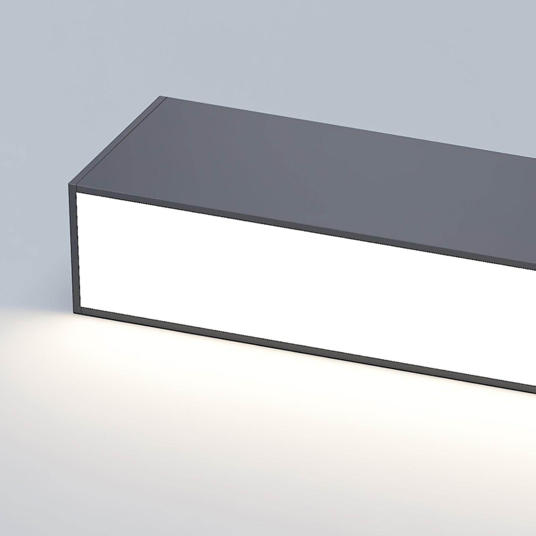 Line Modern Aluminum Floating Light - Lamp Outdoor