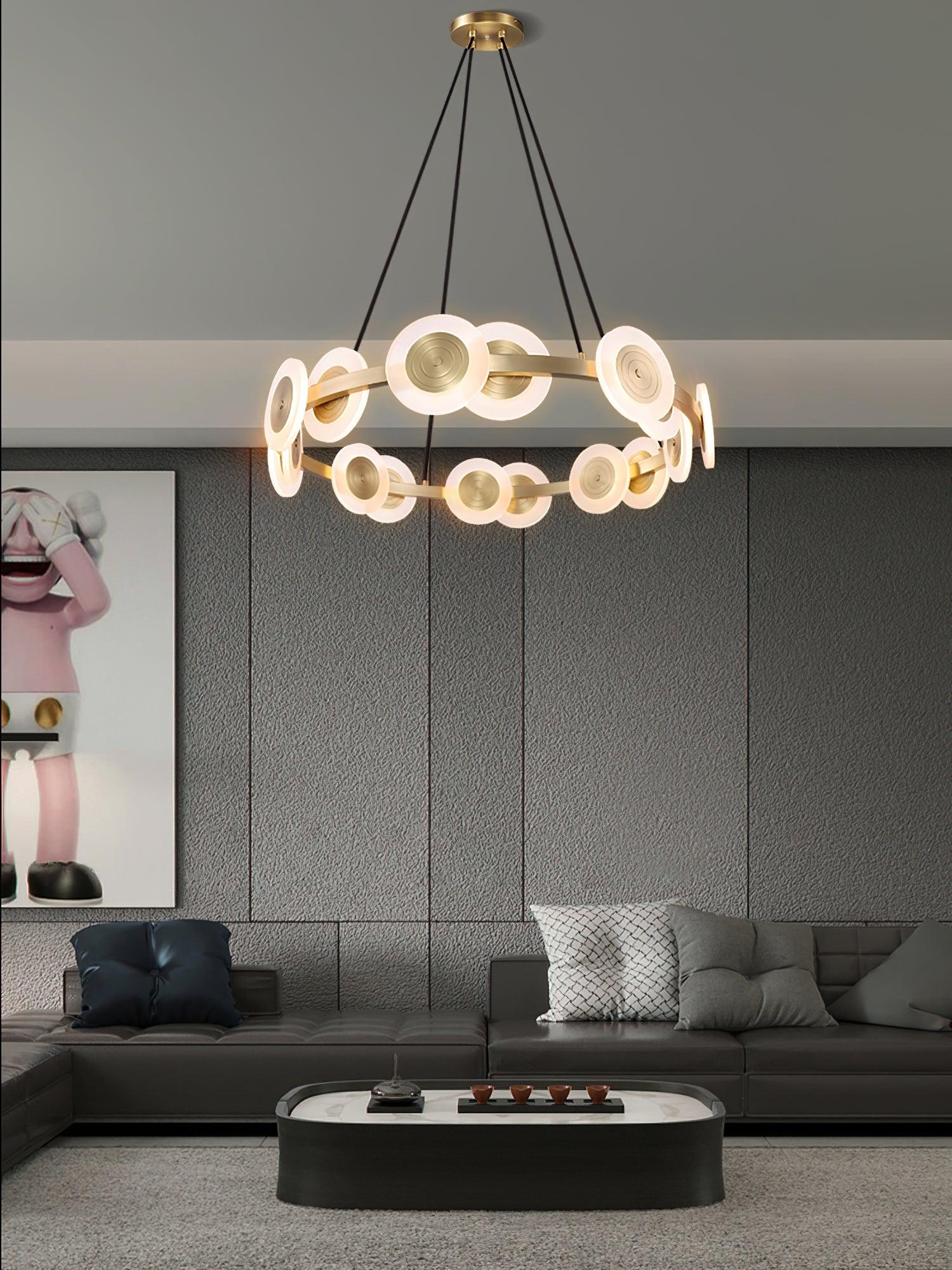 Ilirila Premium Nordic Art Nordic Metal Chandelier - Lamp Outdoor