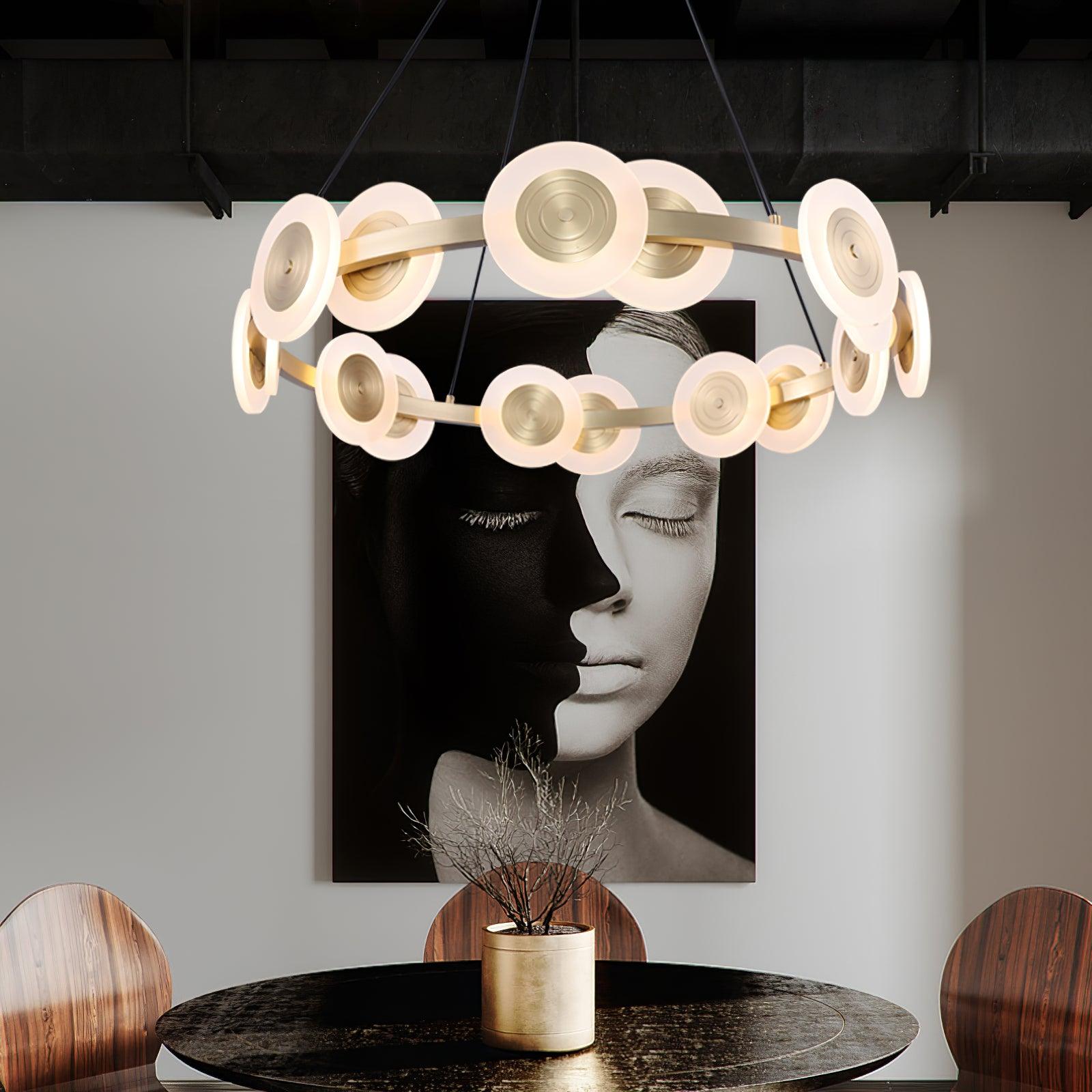 Ilirila Premium Nordic Art Nordic Metal Chandelier - Lamp Outdoor