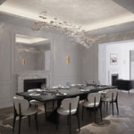 Cezorisra Luxury Brass Linear Chandelier - Lamp Outdoor