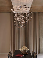 Vecarisra Luxury Tidal Art Glass Pendants Lamp - Lamp Outdoor