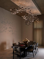 Vecarisra Luxury Tidal Art Glass Pendants Lamp - Lamp Outdoor