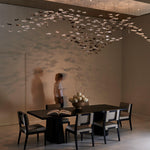 Vecarisra Luxury Tidal Art Glass Pendants Lamp - Lamp Outdoor