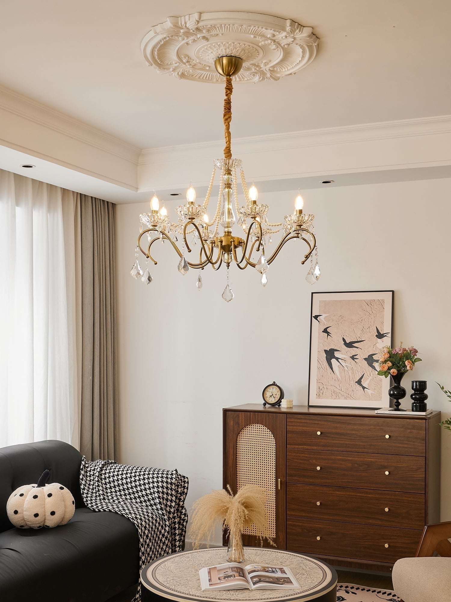 Sapphire Crystal Chandelier - Lamp Outdoor