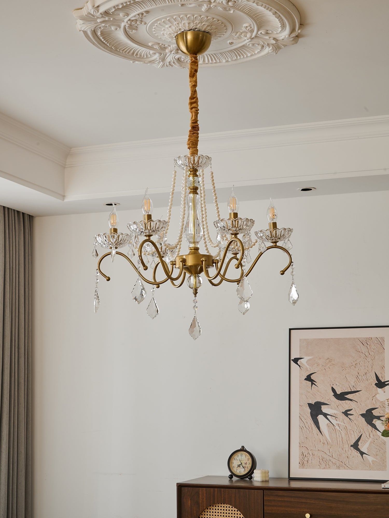 Sapphire Crystal Chandelier - Lamp Outdoor