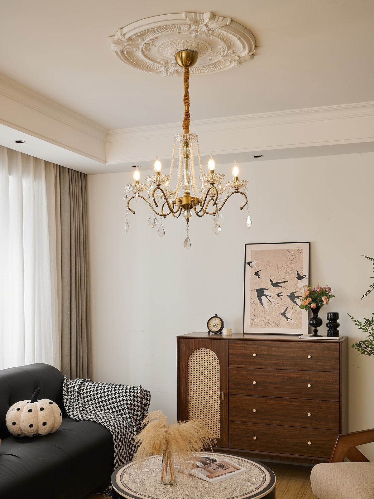 Sapphire Crystal Chandelier - Lamp Outdoor