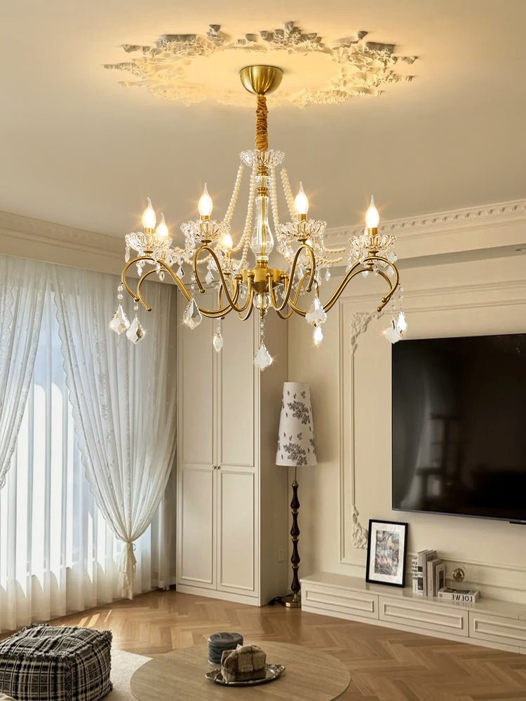 Sapphire Crystal Chandelier - Lamp Outdoor