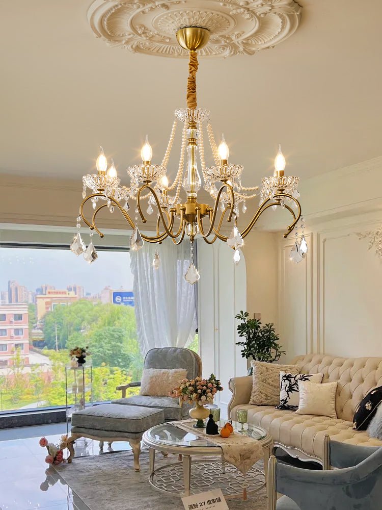 Sapphire Crystal Chandelier - Lamp Outdoor