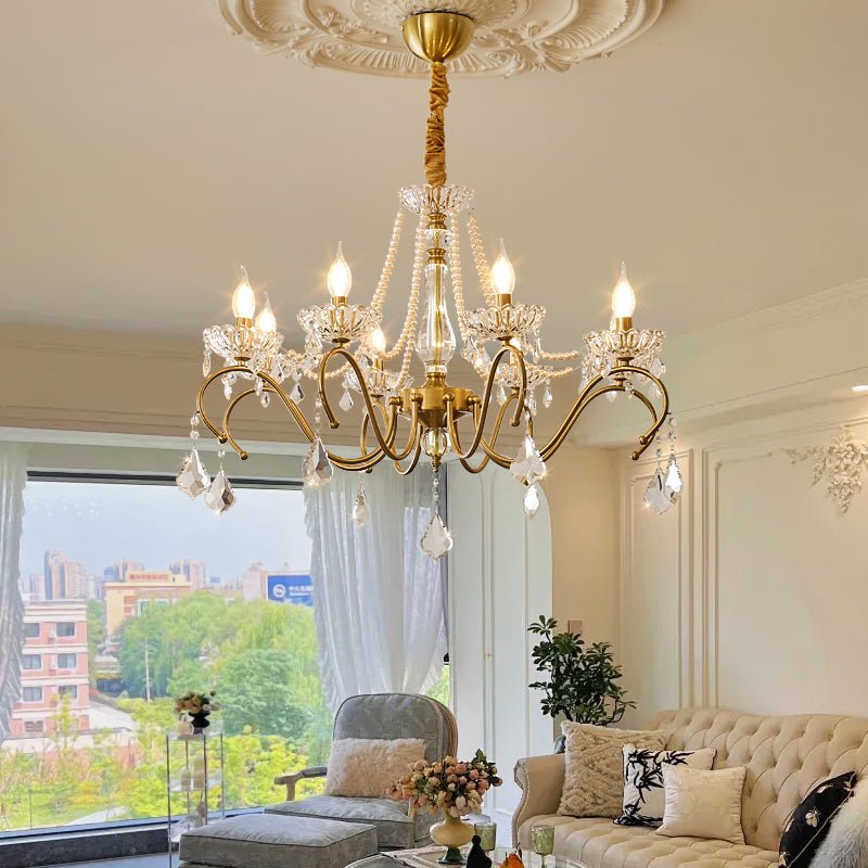 Sapphire Crystal Chandelier - Lamp Outdoor