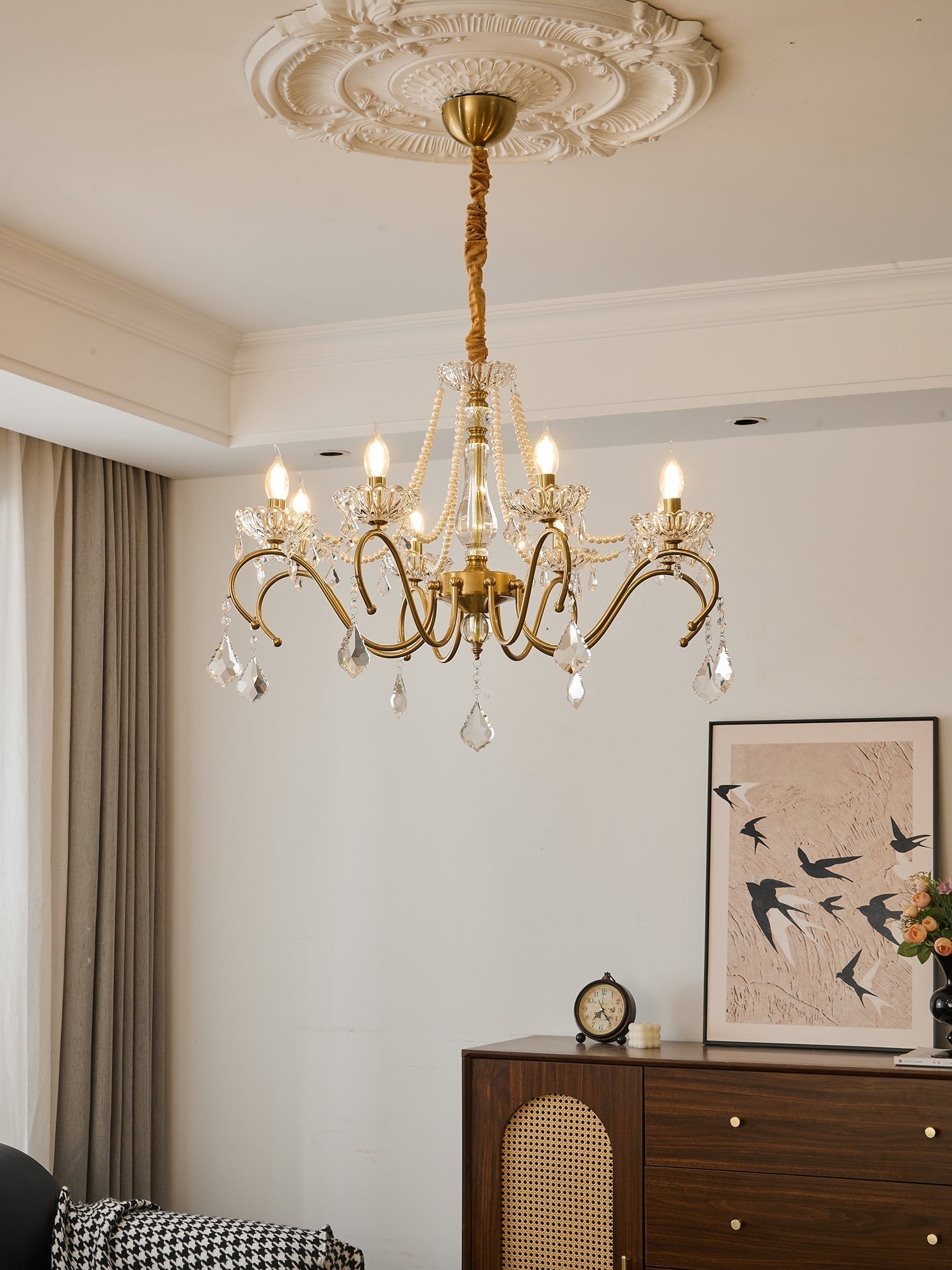 Sapphire Crystal Chandelier - Lamp Outdoor
