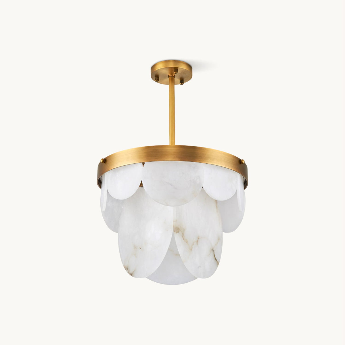 Sasha Modern Alabaster Chandelier