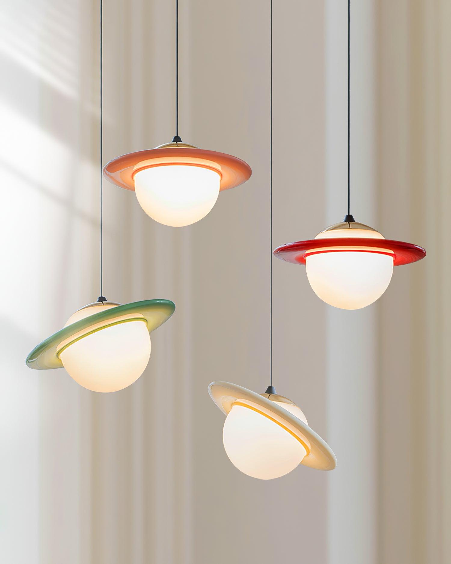 Saturn Planet Pendant Lamp - Lamp Outdoor
