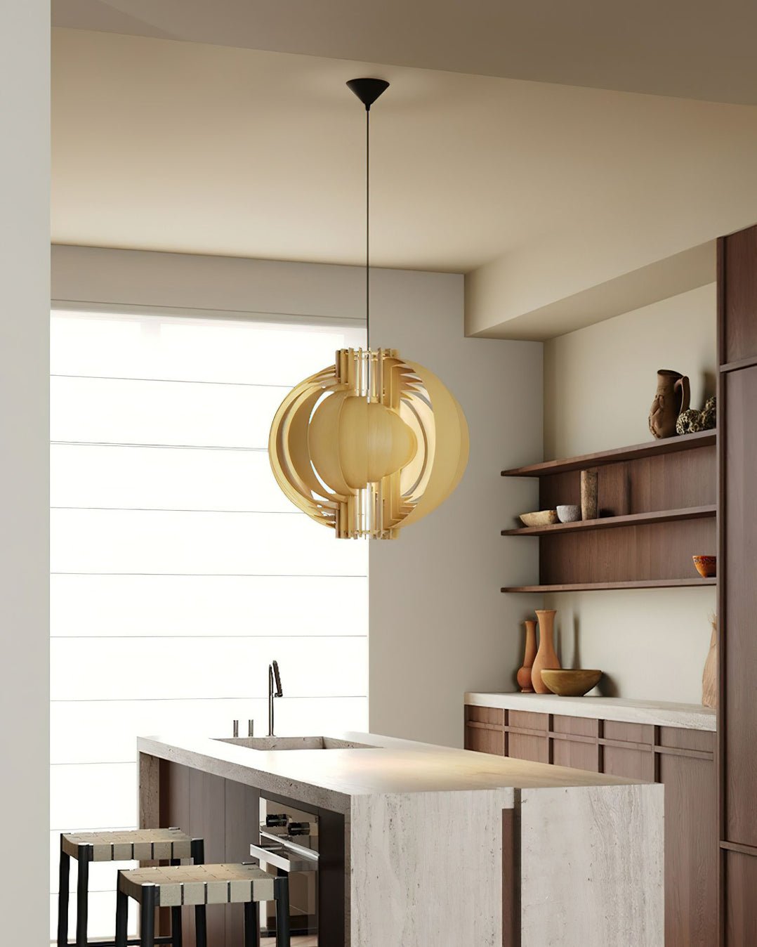 Saturn Ring Pendant Light - Lamp Outdoor