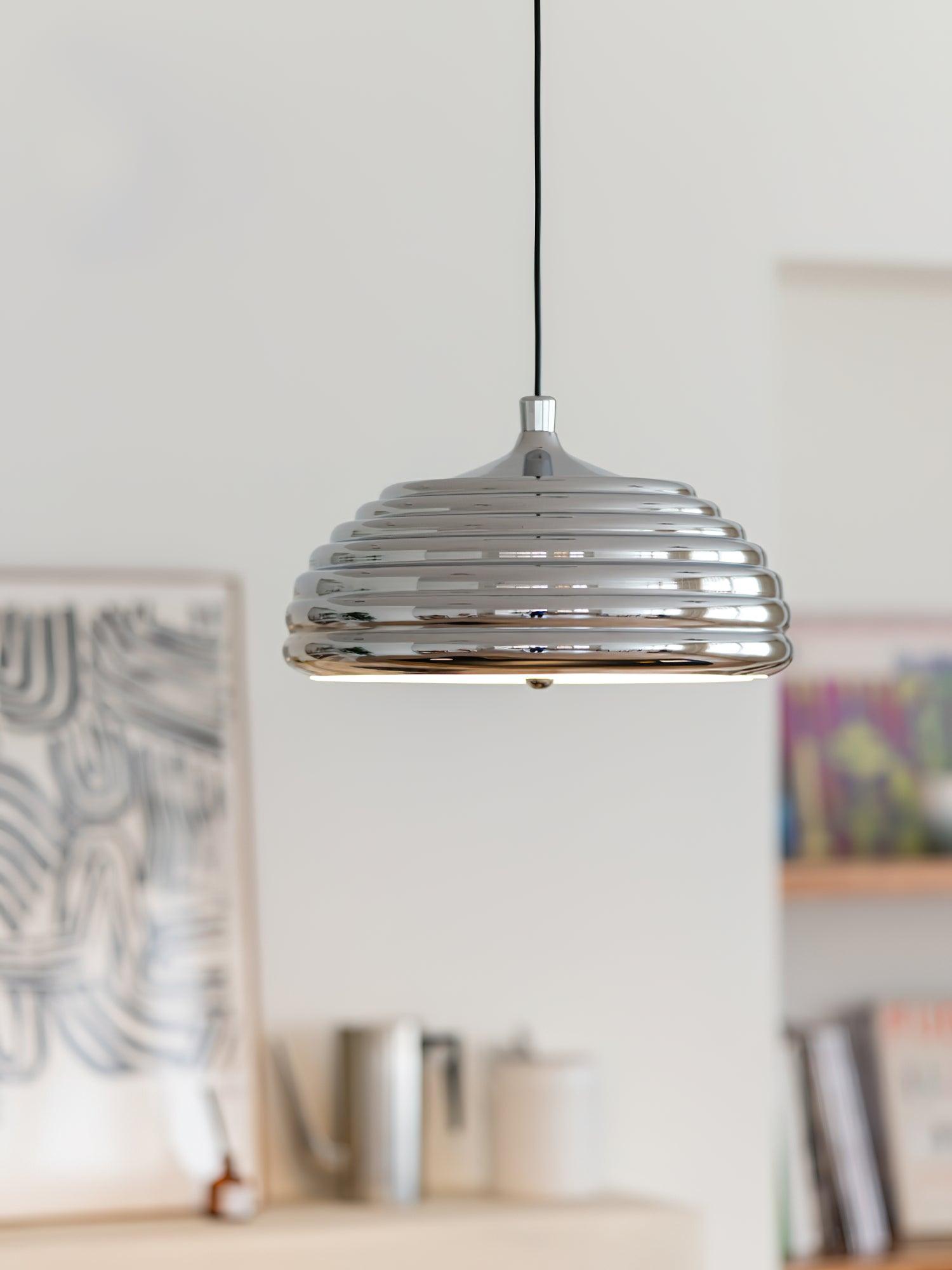 Saturno Chrome Pendant Lamp - Lamp Outdoor