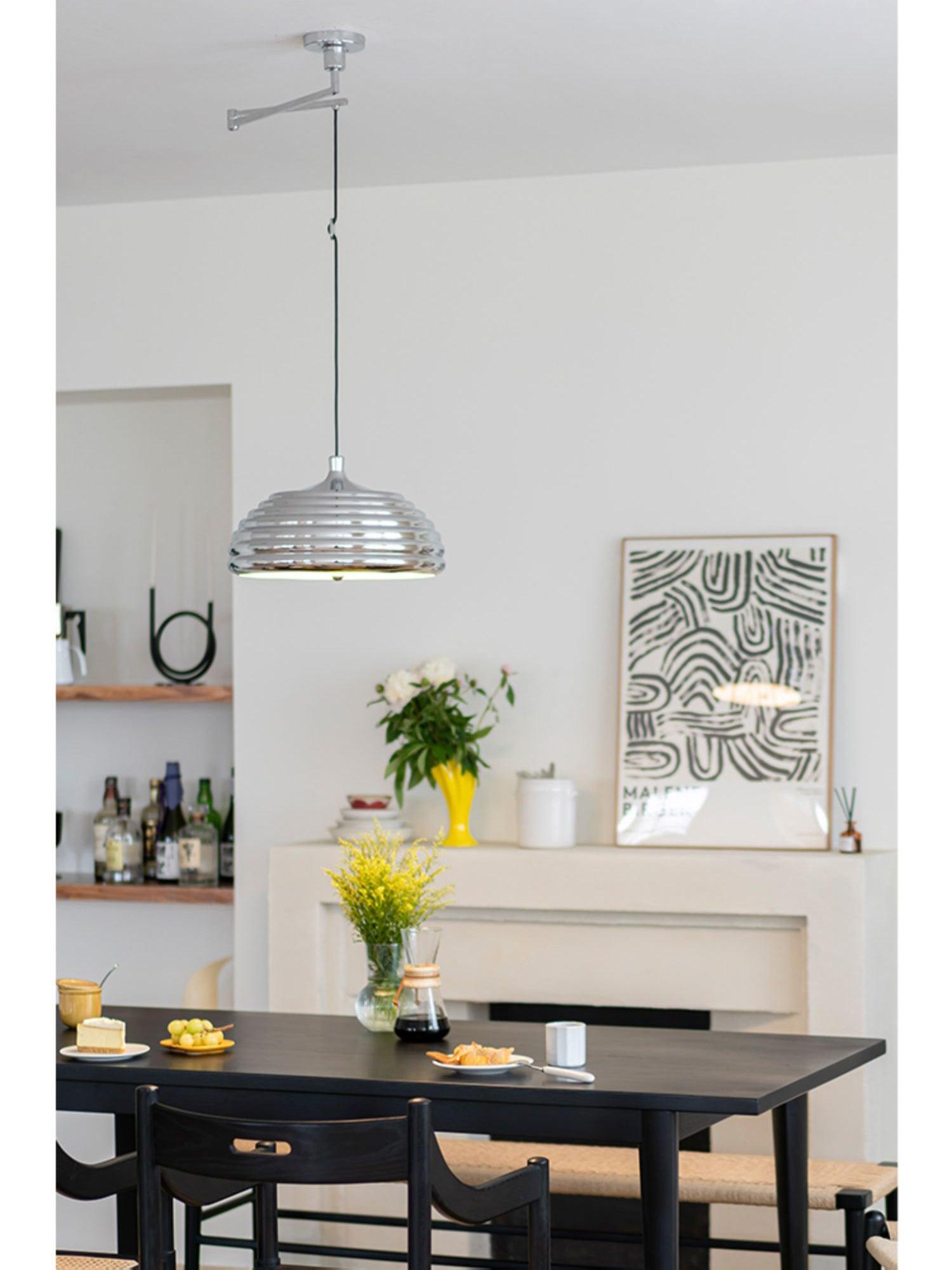 Saturno Chrome Pendant Lamp - Lamp Outdoor