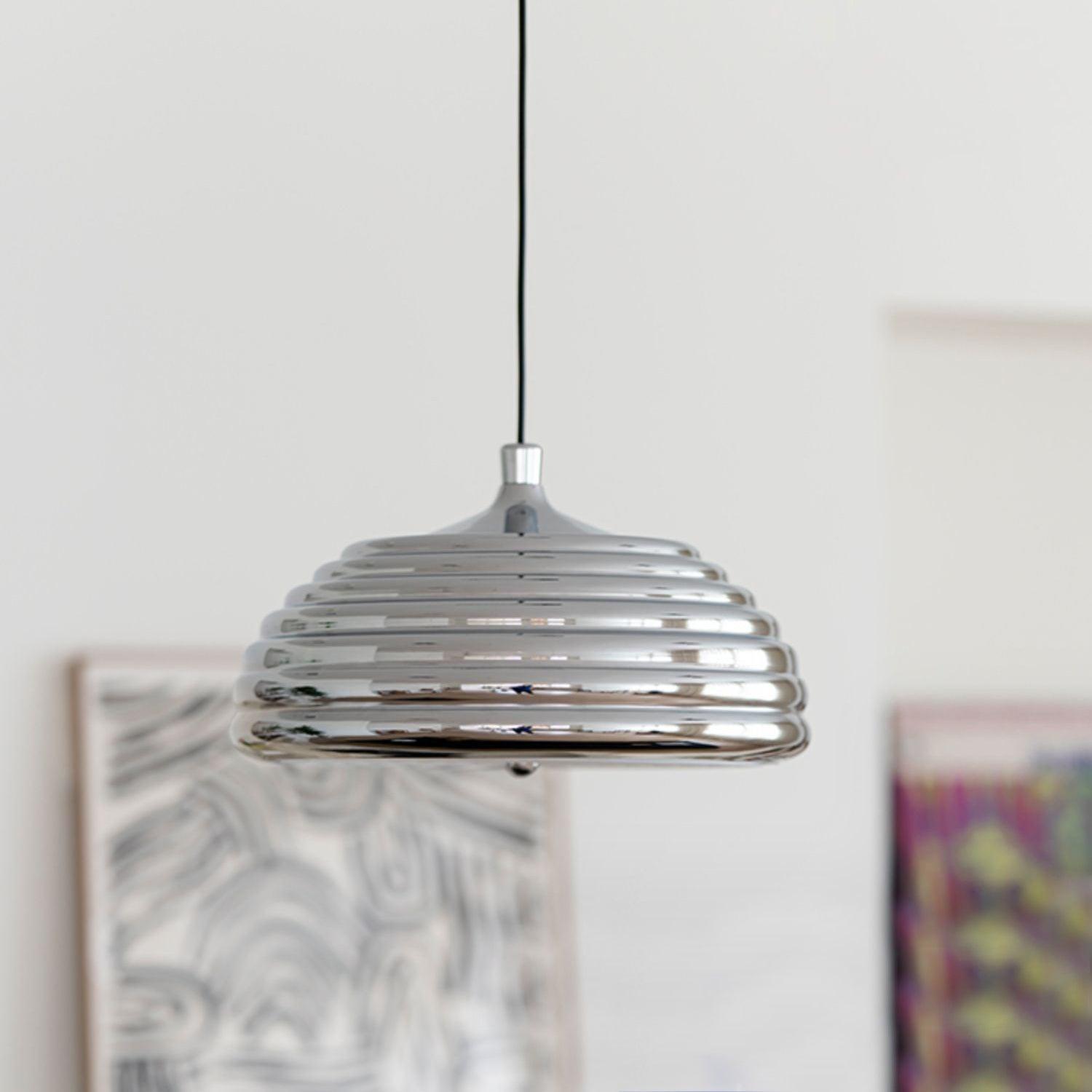 Saturno Chrome Pendant Lamp - Lamp Outdoor