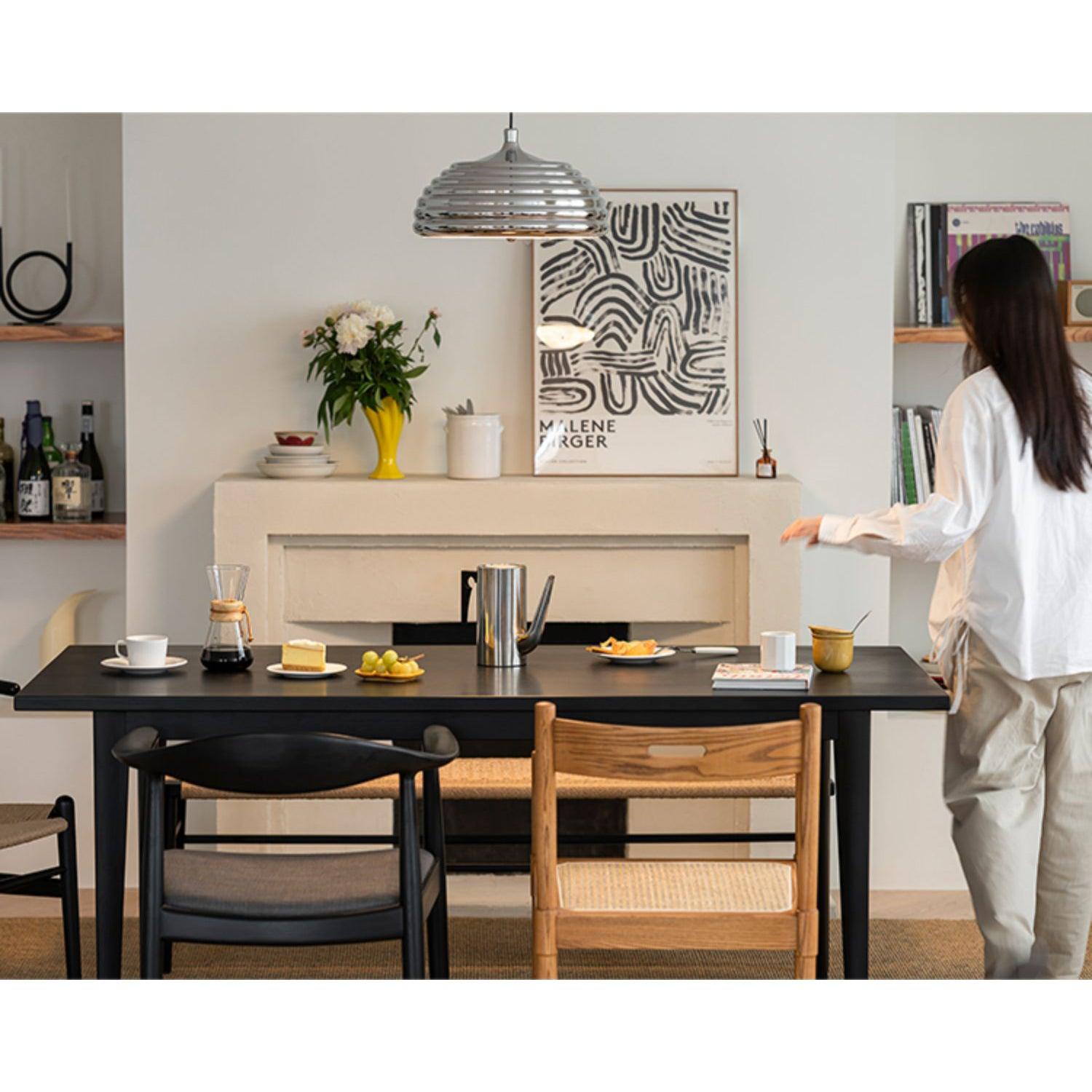Saturno Chrome Pendant Lamp - Lamp Outdoor