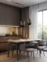 Savannah Glass Pendant Lights - Lamp Outdoor