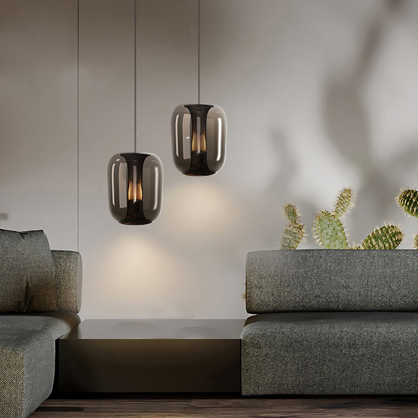 Savannah Glass Pendant Lights - Lamp Outdoor