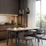 Savannah Glass Pendant Lights - Lamp Outdoor