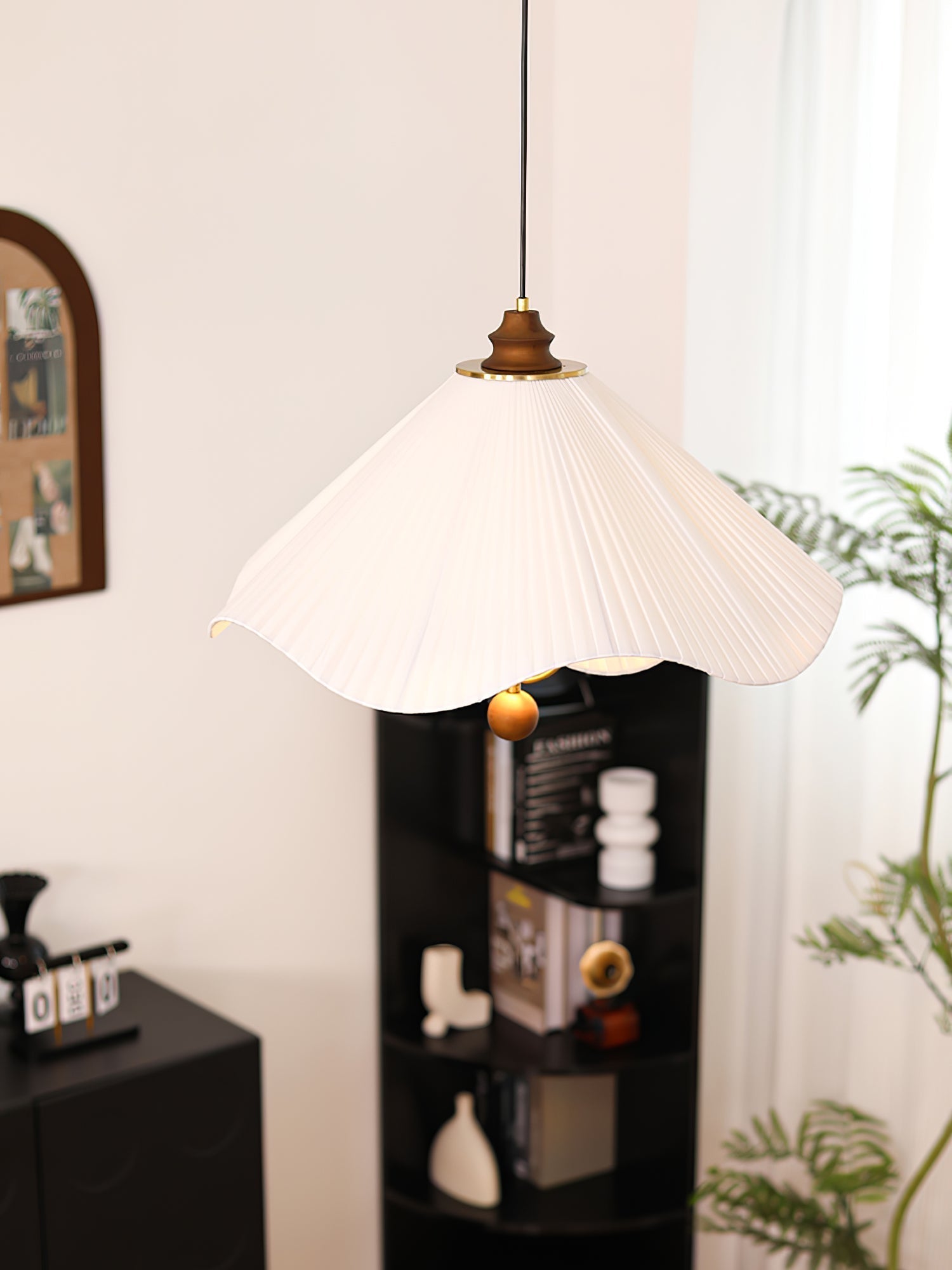 Scallop Edge Pendant Light - Lamp Outdoor