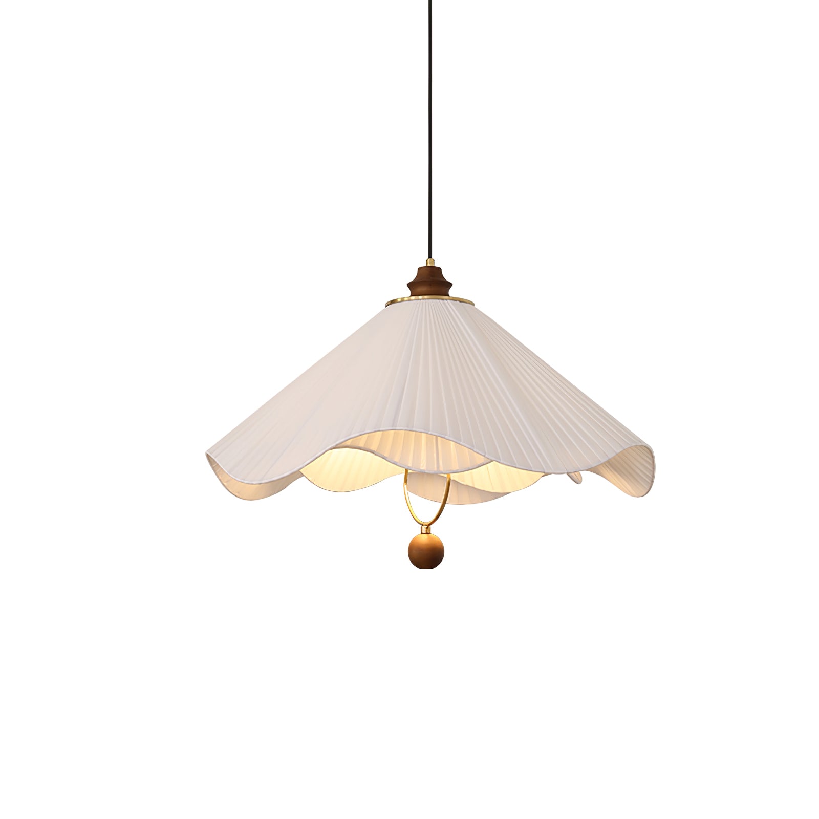 Scallop Edge Pendant Light - Lamp Outdoor