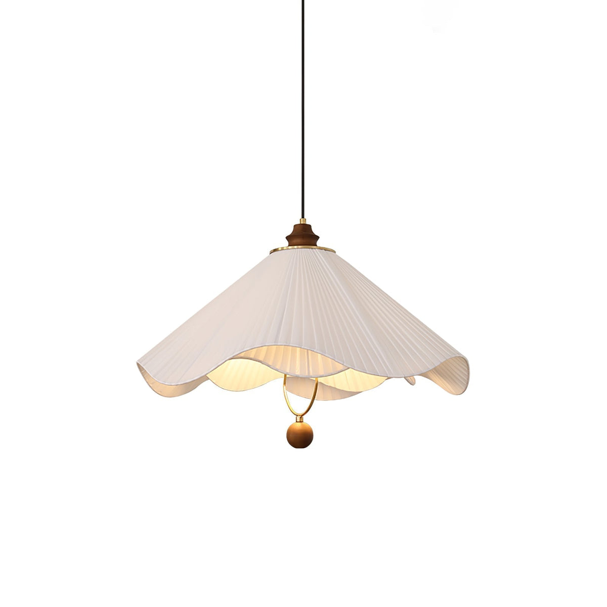 Scallop Edge Pendant Light - Lamp Outdoor