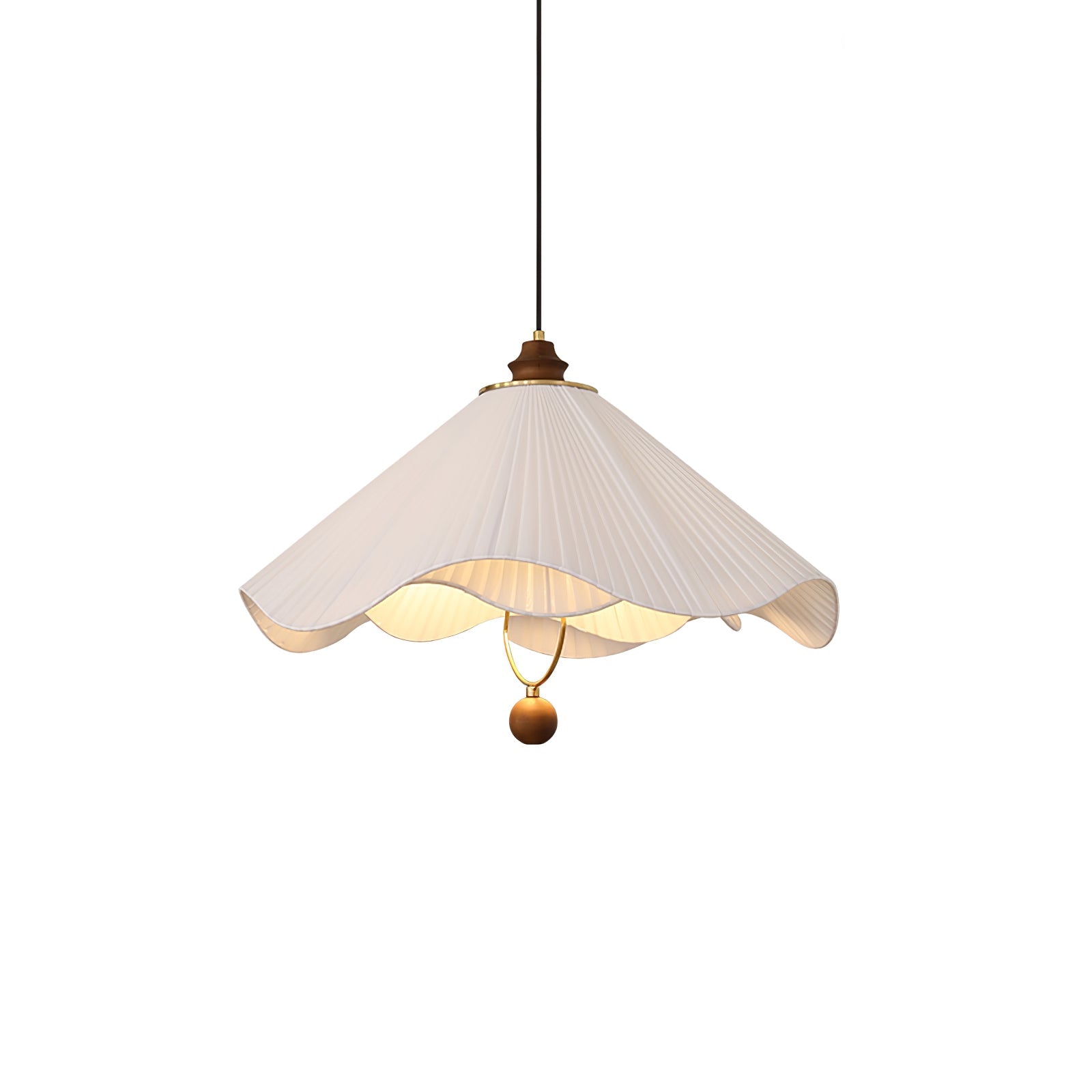 Scallop Edge Pendant Light - Lamp Outdoor