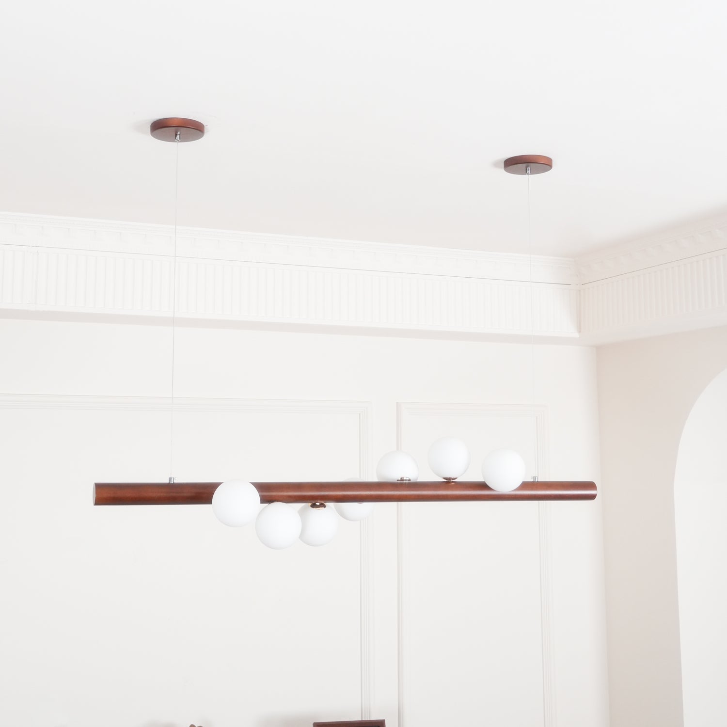 Scandinavian Wooden Pendant Lamp - Lamp Outdoor