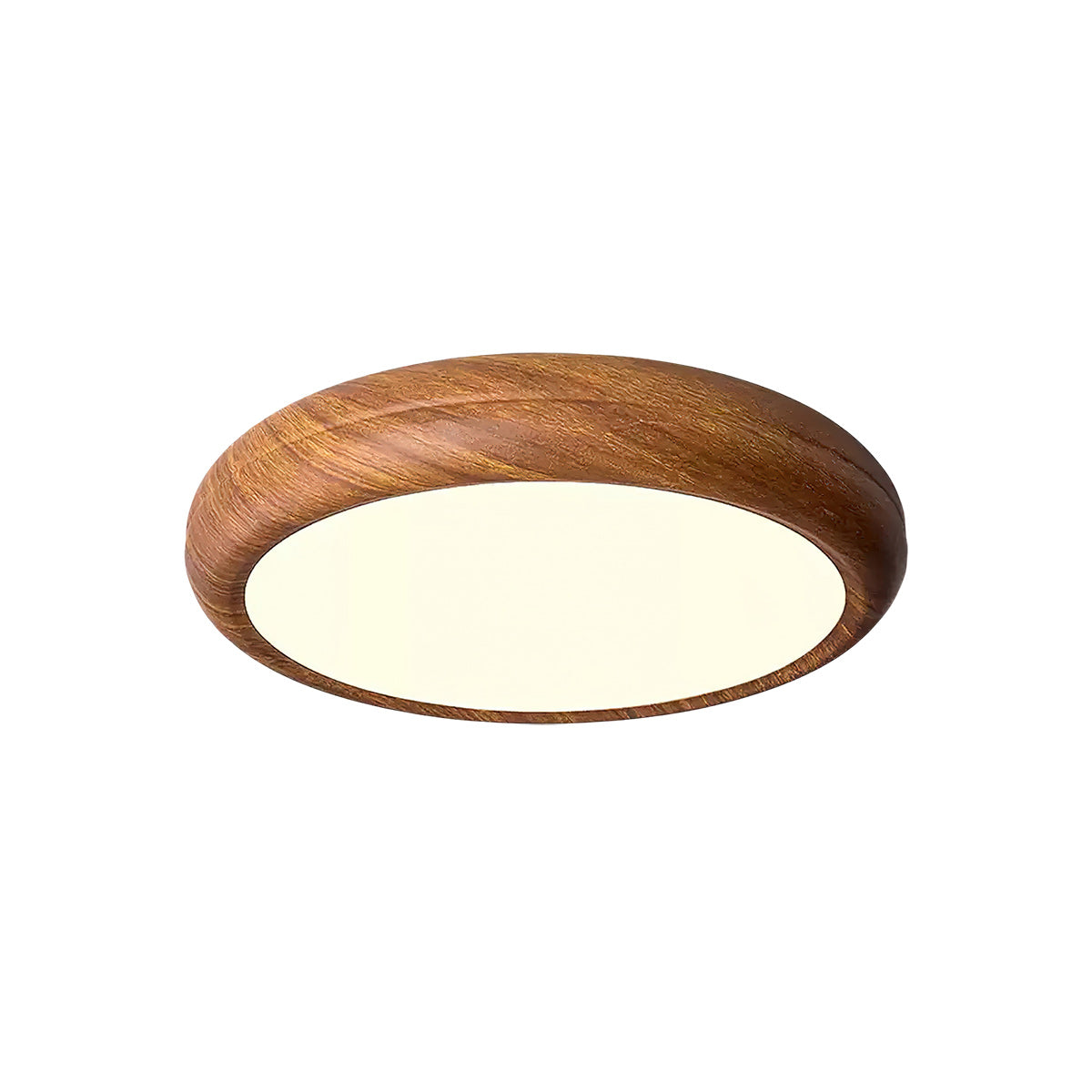 Scandiven Farmhouse Walnut Wood Ceiling Light