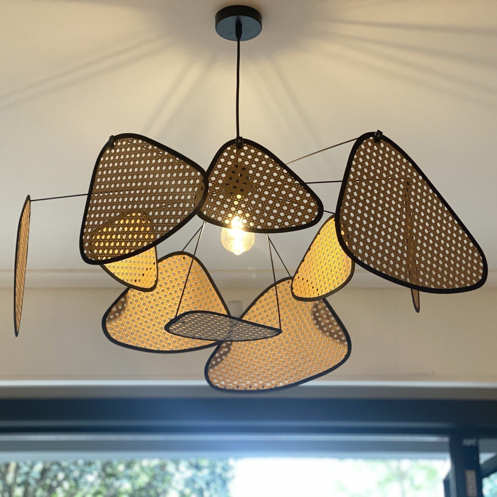 Screen Cannage Suspension - Lamp Outdoor